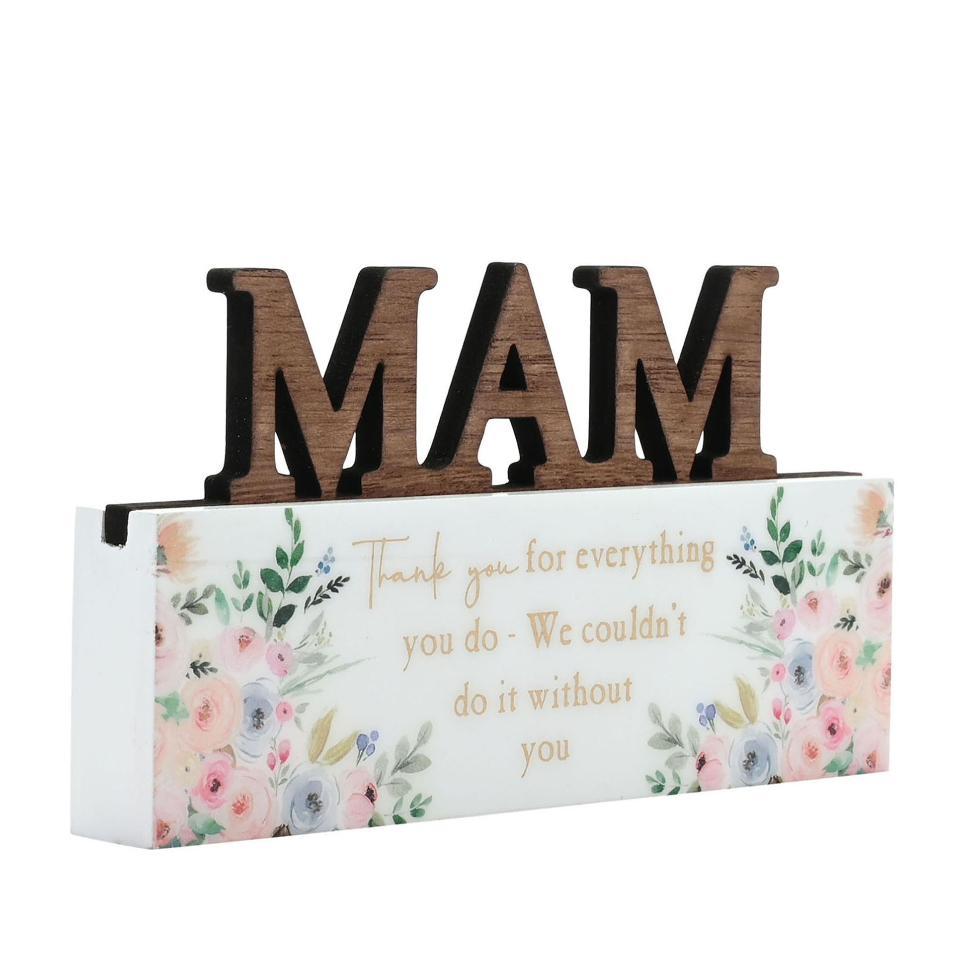 The Cottage Garden Word Plaque Mam Widdop and Co.