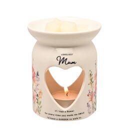 The Cottage Garden Wax Melt Burner - Mum