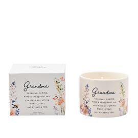 The Cottage Garden Ceramic Candle 100g - Grandma