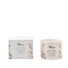 The Cottage Garden 2 Wick Ceramic Candle - Mum