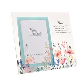 The Cottage Garden Glass Photo Frame - Nan