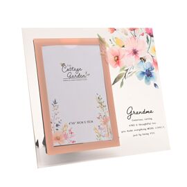 The Cottage Garden Glass Photo Frame - Grandma