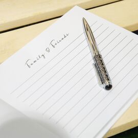 Thoughts Of You Book of Condolence  "In Loving Memory"