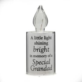 Thoughts of You Memory Candle Light - Grandad