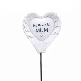 **MULTI 3** Graveside Angel Wings Stake Mum