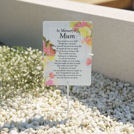 **MULTI 12** Graveside Cards - In Memory of Mum