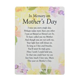 **MULTI 12** Graveside Cards - In Memory on Mothers Day