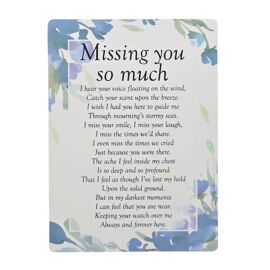 **MULTI 12** Graveside Cards - Missing You So Much