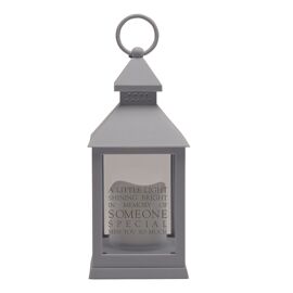 Thoughts of You Graveside Lantern Grey Someone Special