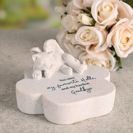 Thoughts of You Pet Memorial Paw Plaque - Cat