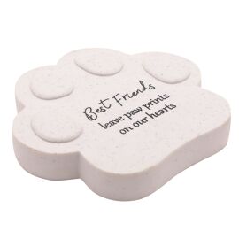 Thoughts of You Pet Memorial Paw Plaque - Large