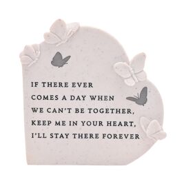 Thoughts of You Butterfly Graveside Standing Heart - If Ever A Day