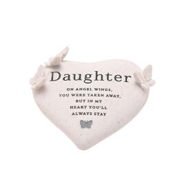 Thoughts of You Graveside Butterfly Heart - Daughter