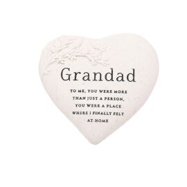 Thoughts of You Graveside Branch Heart - Grandad