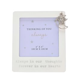 Thoughts of You Charm Frame 4" x 4" - Always