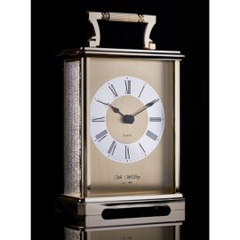 Wm.Widdop Carriage Clock - Gilt