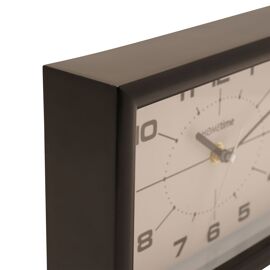 Hometime Modern Rectangular Tabletop Clock - 24cm