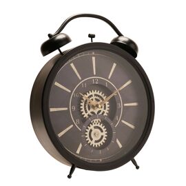 Wm Widdop Moving Gear Mantel Clock - 45cm