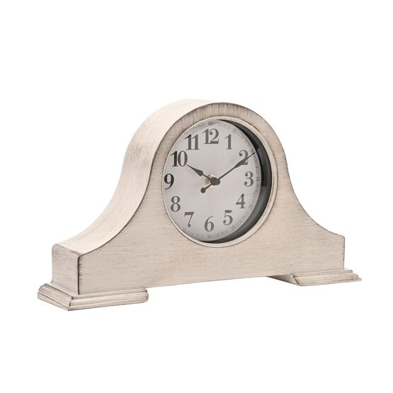 Hometime Mantel Clock 36cm - White | Widdop and Co.