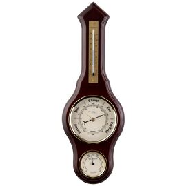 Wm.Widdop Wooden Barometer, Thermometer and Hygrometer