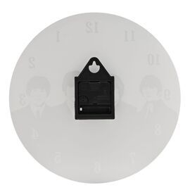 Hometime Iconic Collection Glass Wall Clock 30cm The 60's Rock Band