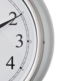 Hometime White Wall Clock With Arabic Dial 35cm