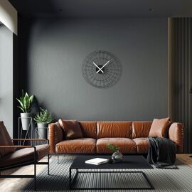 Hometime Wire Wall Clock 50cm