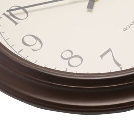Wm Widdop Classic Wooden Wall Clock 31cm