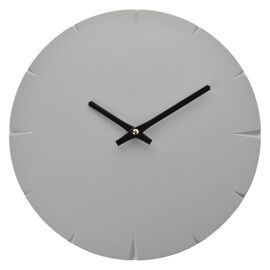 Interval Cement Look Wall Clock - 30cm