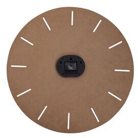 Interval Wooden Wall Clock - 60cm