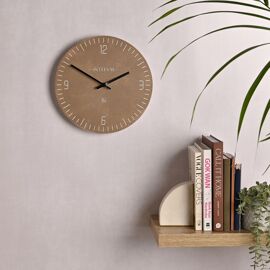 Interval Resin Wall Clock 30cm - Mushroom