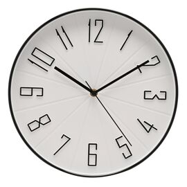 Hometime  Wall Clock With 3D Numbers 30cm