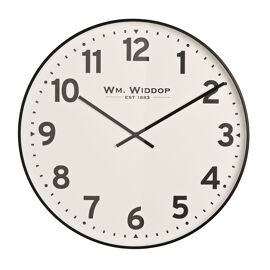 Wm. Widdop Metal Wall Clock