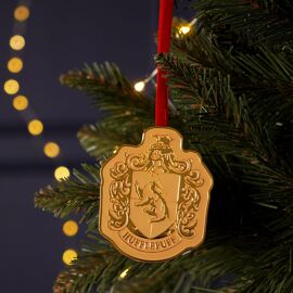 Harry Potter Alumni Metal Epoxy Hanging Dec - Hufflepuff