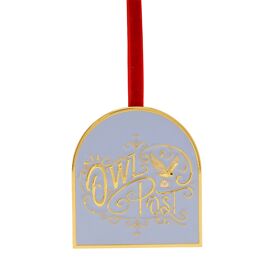 Harry Potter Alumni Metal Epoxy Hanging Dec - Owl Post