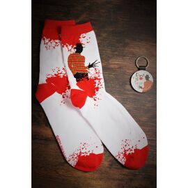 Warner Bros A Nightmare on Elm Street Socks and Keyring Gift Set