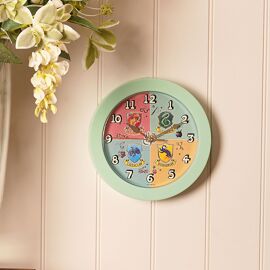 Harry Potter Charms Wall Clock - House Crests