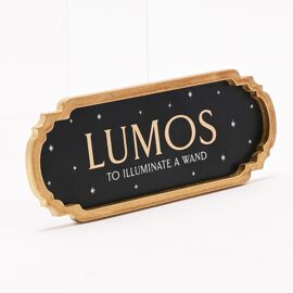 **MULTI 3** Warner Bros Harry Potter Alumni Spell Sign Lumos