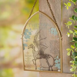 Warner Bros Harry Potter Herbology Arch Plaque - Thestral