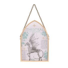 Warner Bros Harry Potter Herbology Arch Plaque - Thestral