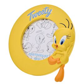 Warner Bros Looney Tunes Tweety Pie Bilderrahmen aus Kunstharz, 15 cm