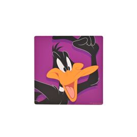 Warner Bros Looney Tunes Daffy Duck Ceramic & Cork Finish Square Coaster