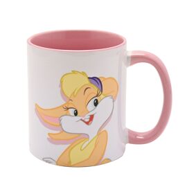 Warner Bros Looney Tunes Lola Bunny Pink Inside Mug - 11oz