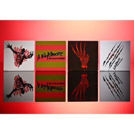 Warner Bros Nightmare on Elm Street Square Coaster - Freddy Krueger Slash