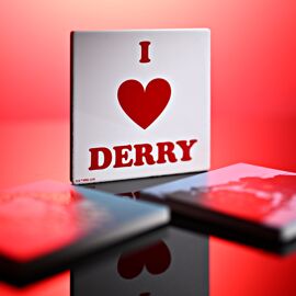 Warner Bros IT Coaster - I Heart Derry