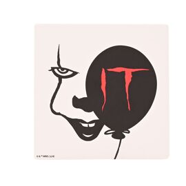 Warner Bros IT Square Coaster - Pennywise Face and Balloon