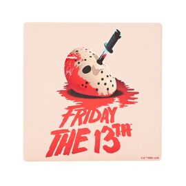 Warner Bros Friday 13th Square Coaster - Jason Mask