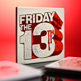 Warner Bros Friday 13th Square Coaster - Logo