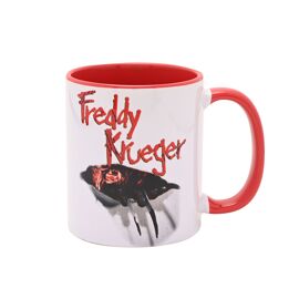 Warner Bros Nightmare on Elm Street Mug Red Inside 11oz - Freddy Krueger