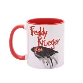 Warner Bros Nightmare on Elm Street Mug Red Inside 11oz - Freddy Krueger
